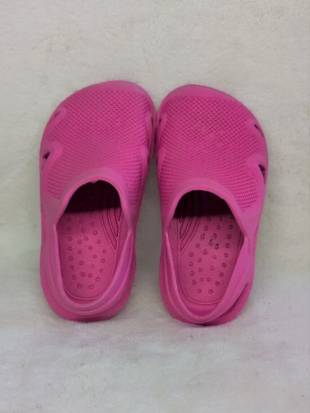 wonder nation Bubblegum Hot Pink Kids Slip-On Clog Sandals